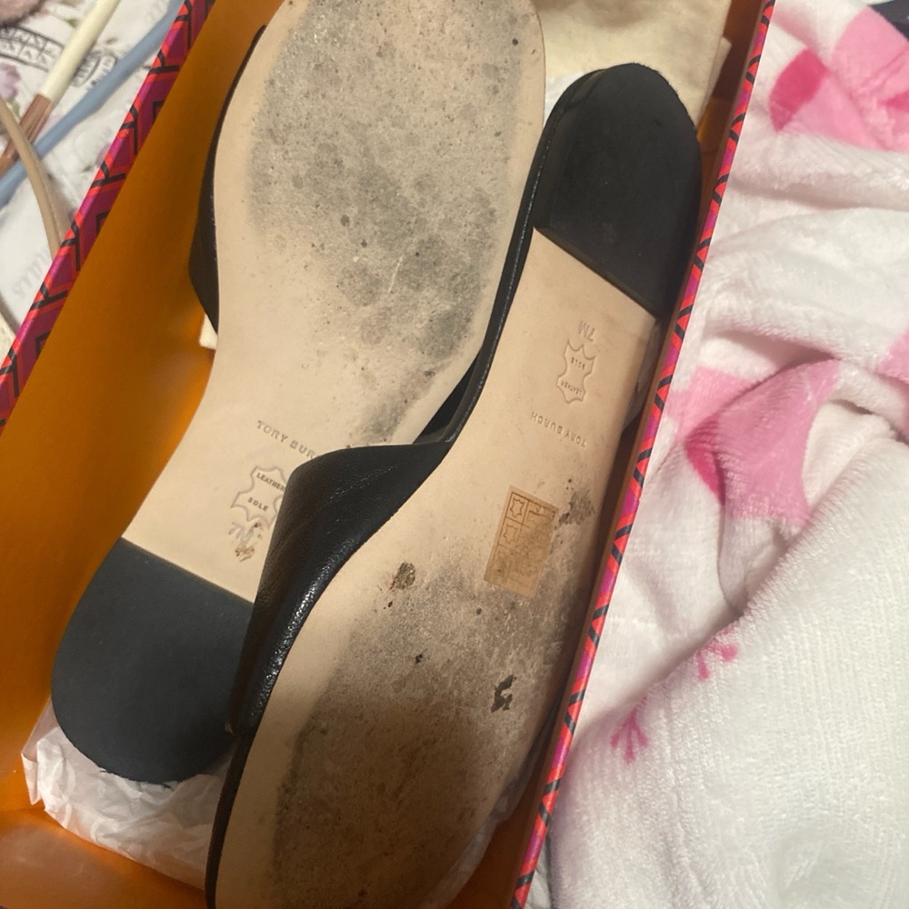 Tory Burch Black Sandals
